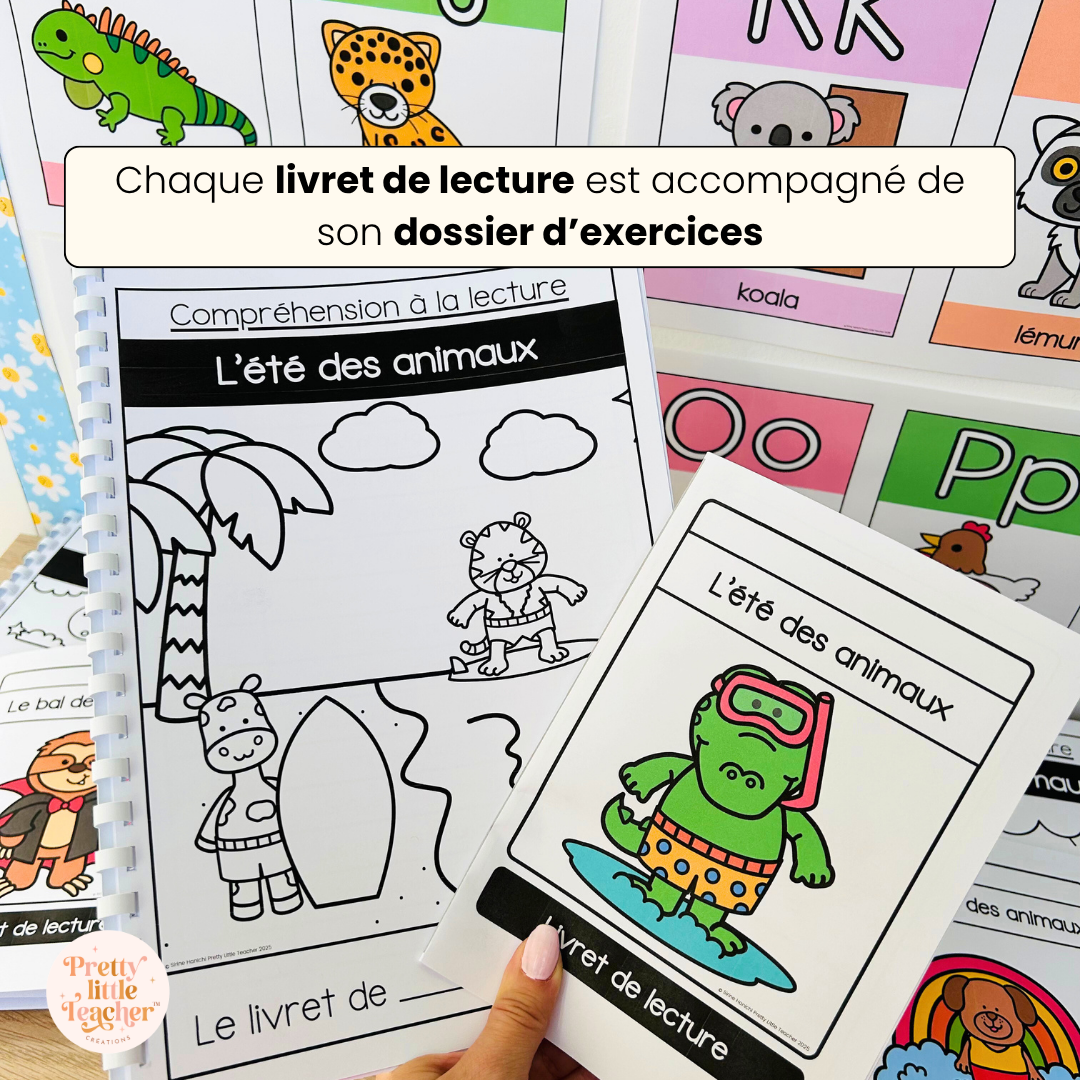 Pack pour les bons lecteurs : 14 livrets de lecture sur les animaux + exercices