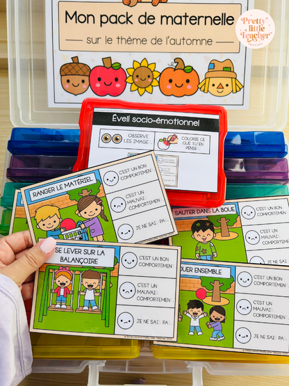 Pack Maternelle sur l'automne