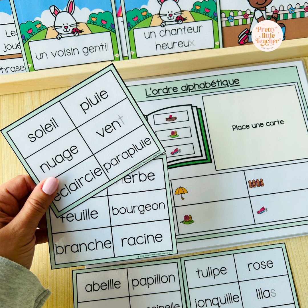 Pack 2 Français sur le printemps