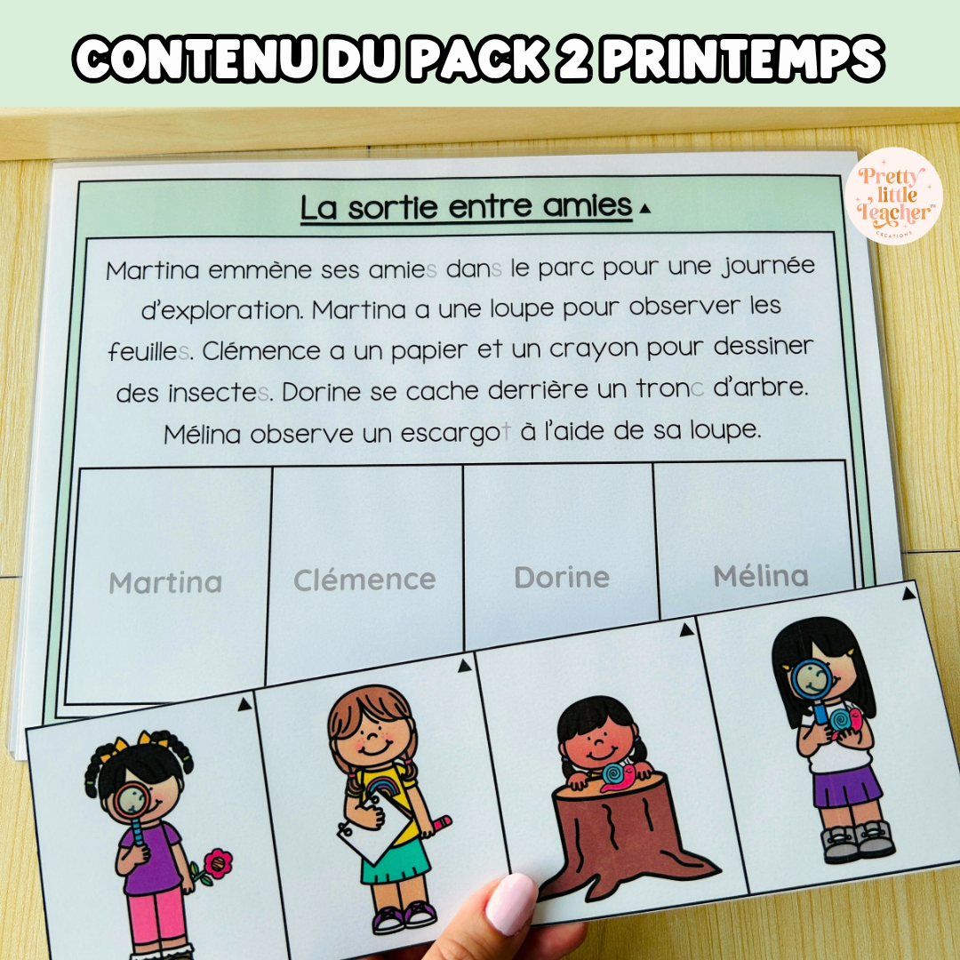 Tous les Packs 2 Français pour toute l'année