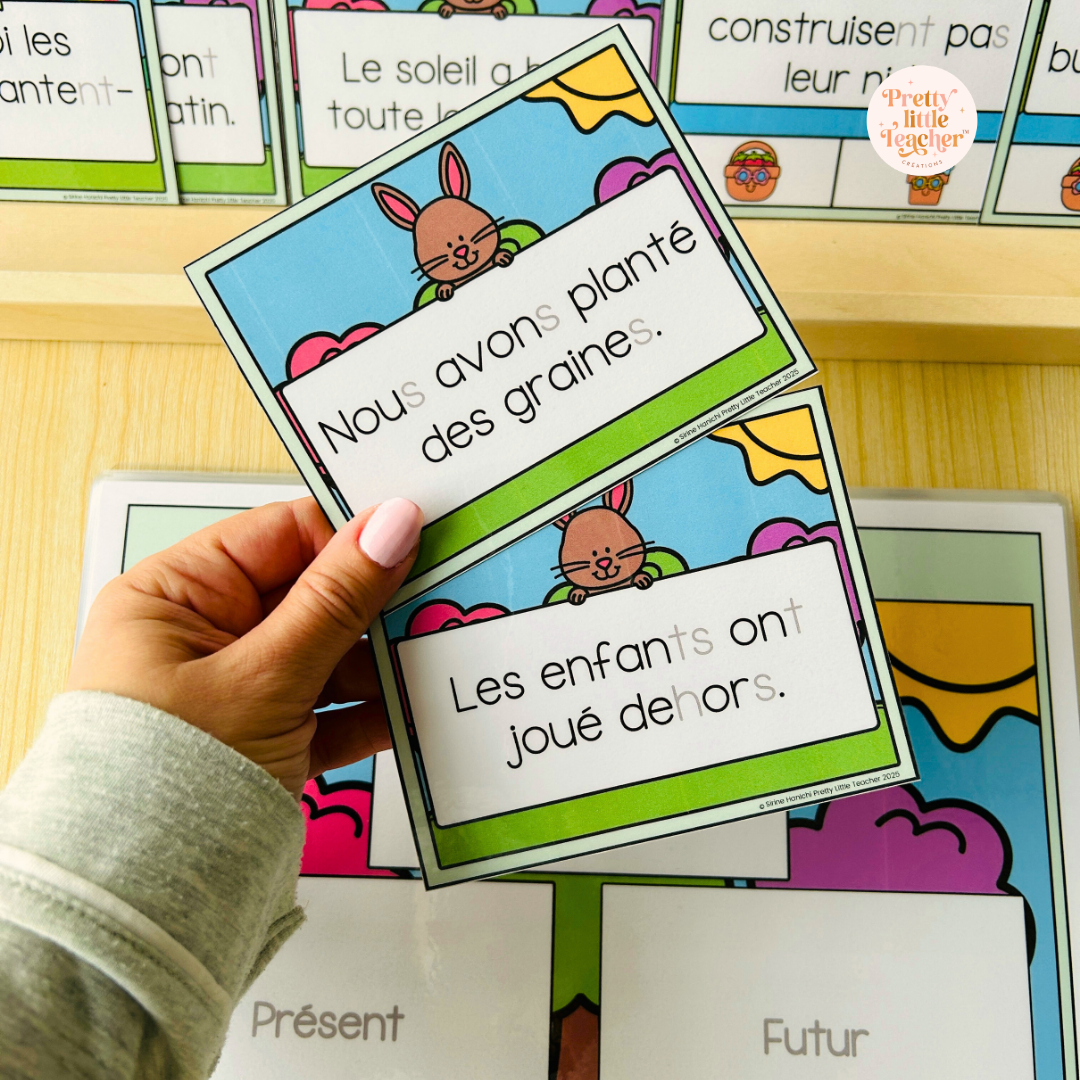 Pack 2 Français sur le printemps