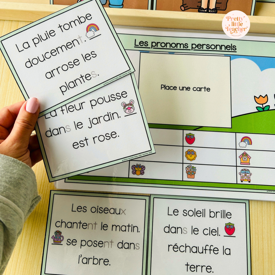 Pack 2 Français sur le printemps