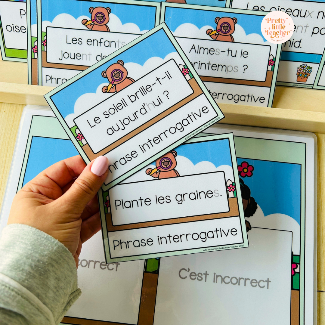 Pack 2 Français sur le printemps