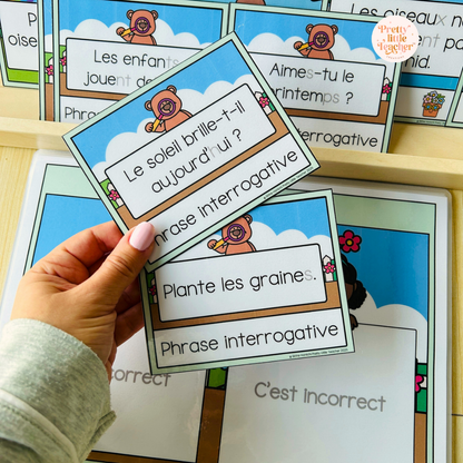 Pack 2 Français sur le printemps