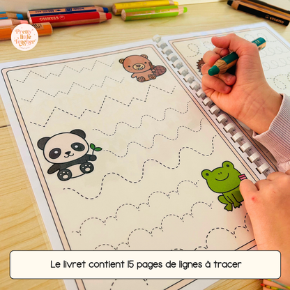 Pack de 4 livrets d'activités pour la maternelle : écrire, dénombrer et tracer