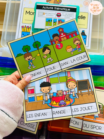 Pack Maternelle sur la rentrée ✏️ : 25 activités à imprimer