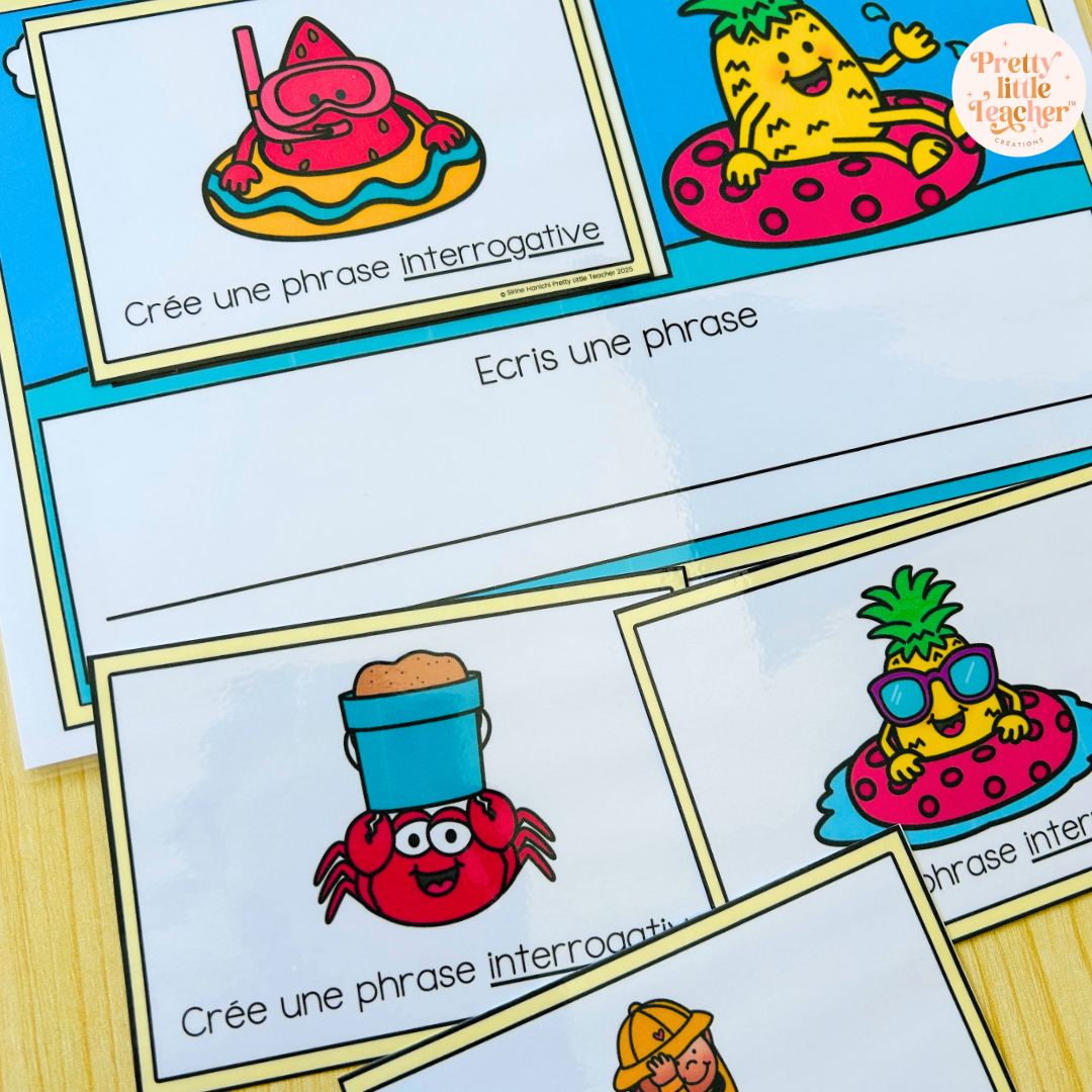 Pack 2 Français sur l'été