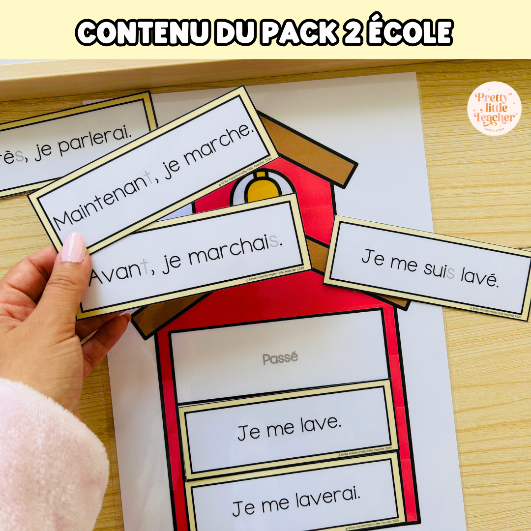 Pack 2 Français sur l'école