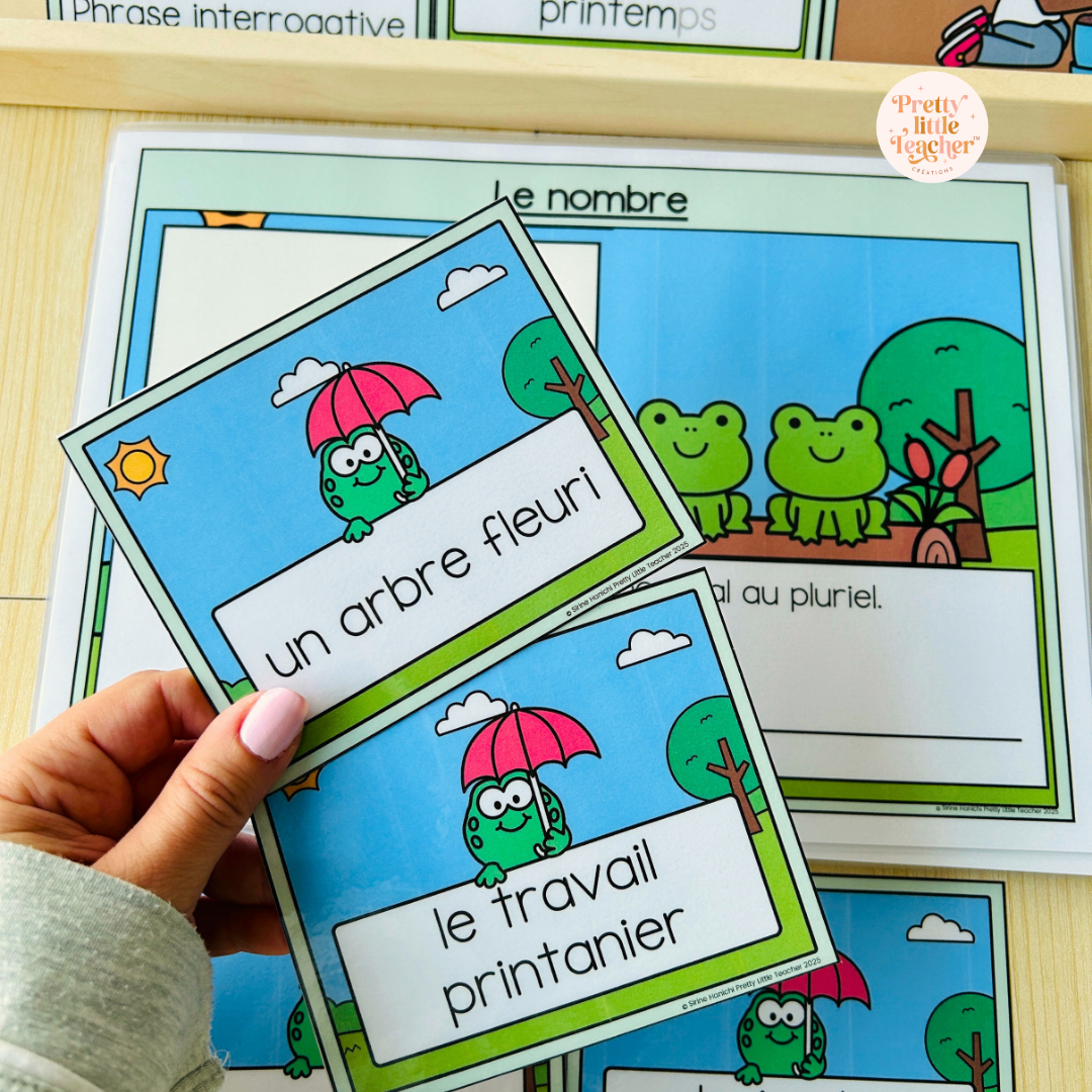 Pack 2 Français sur le printemps