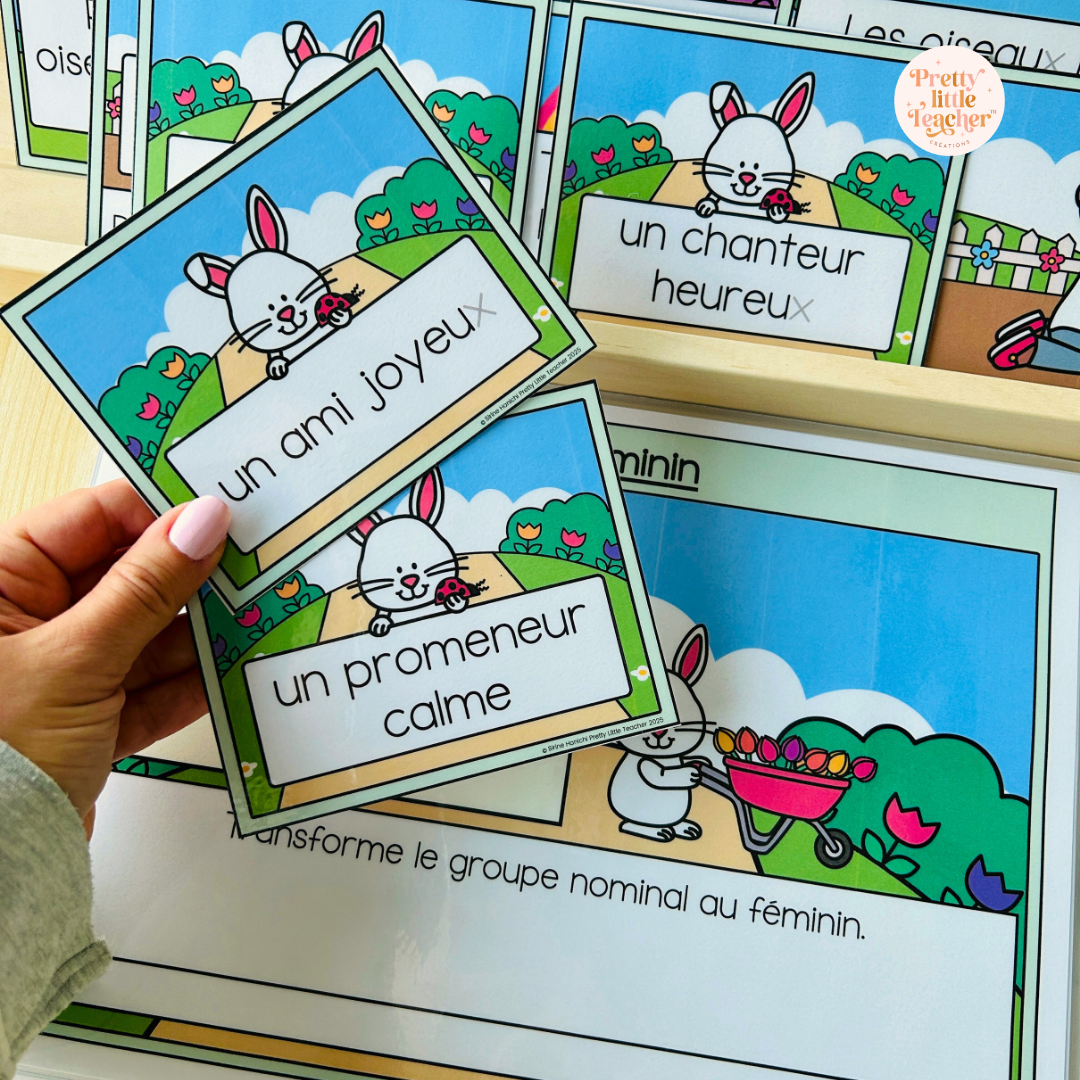 Pack 2 Français sur le printemps