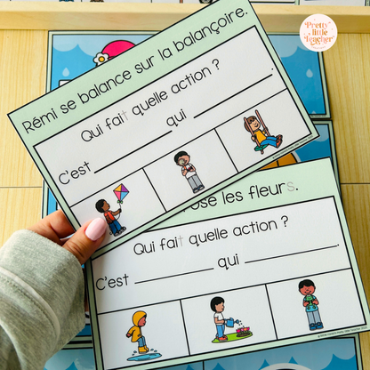 Pack 2 Français sur le printemps