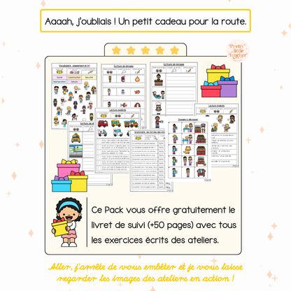 Tous les Packs 2 Français pour toute l'année