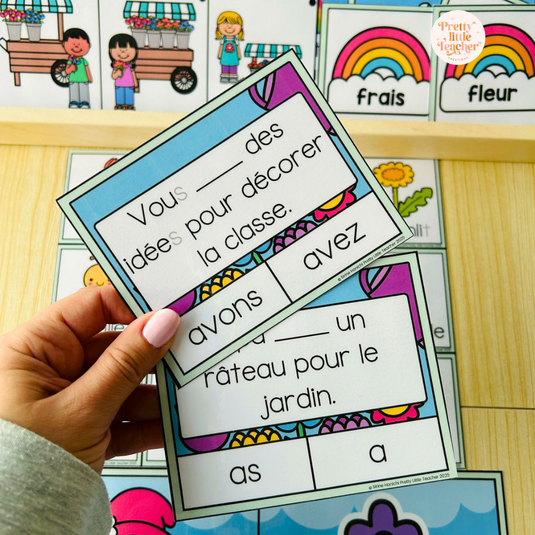 Pack 2 Français sur le printemps