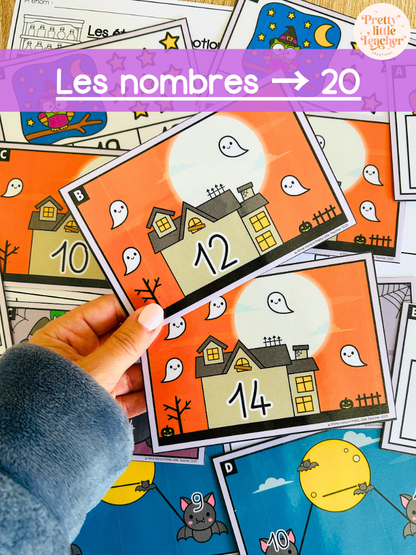 Les nombres de 11 à 20 (x8)