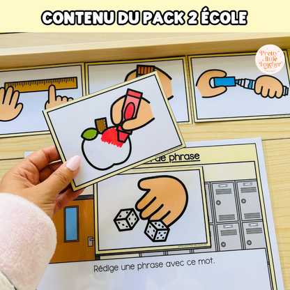Pack 2 Français sur l'école