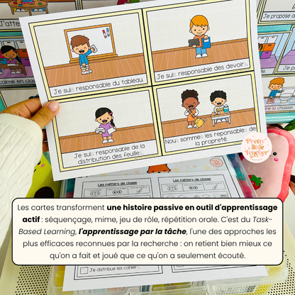 Lecture : Les métiers en classe