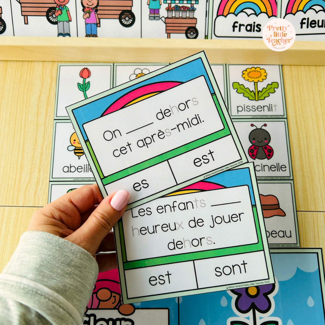 Pack 2 Français sur le printemps