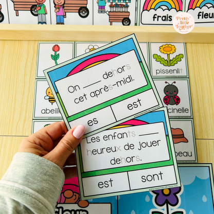 Pack 2 Français sur le printemps