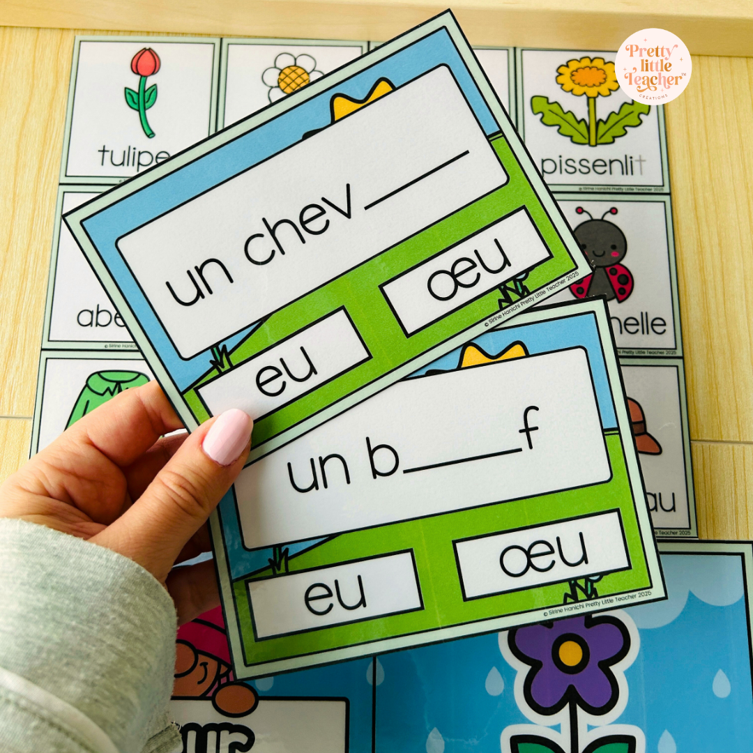 Pack 2 Français sur le printemps
