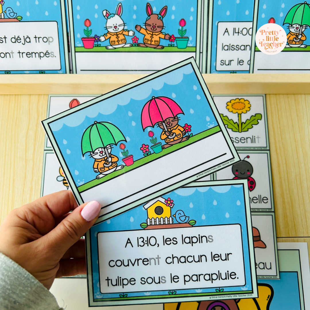 Pack 2 Français sur le printemps