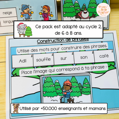 Tous les Packs 2 Français pour toute l'année