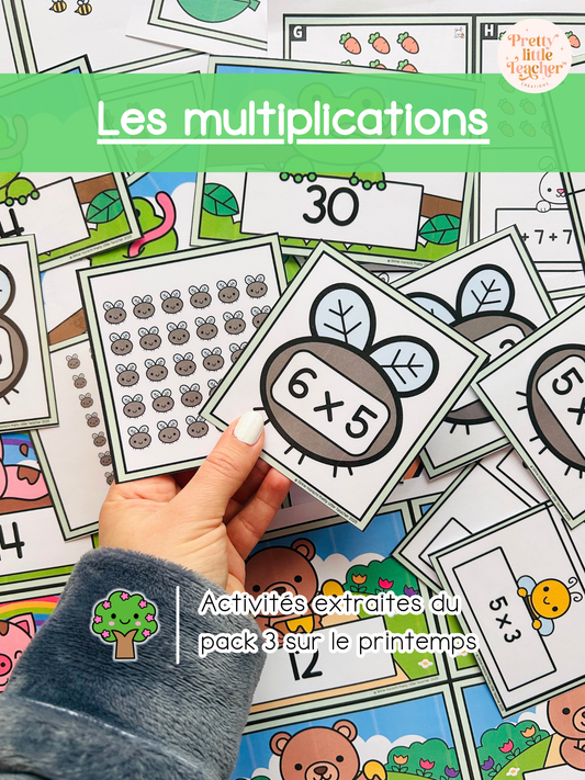 Les multiplications (3x)