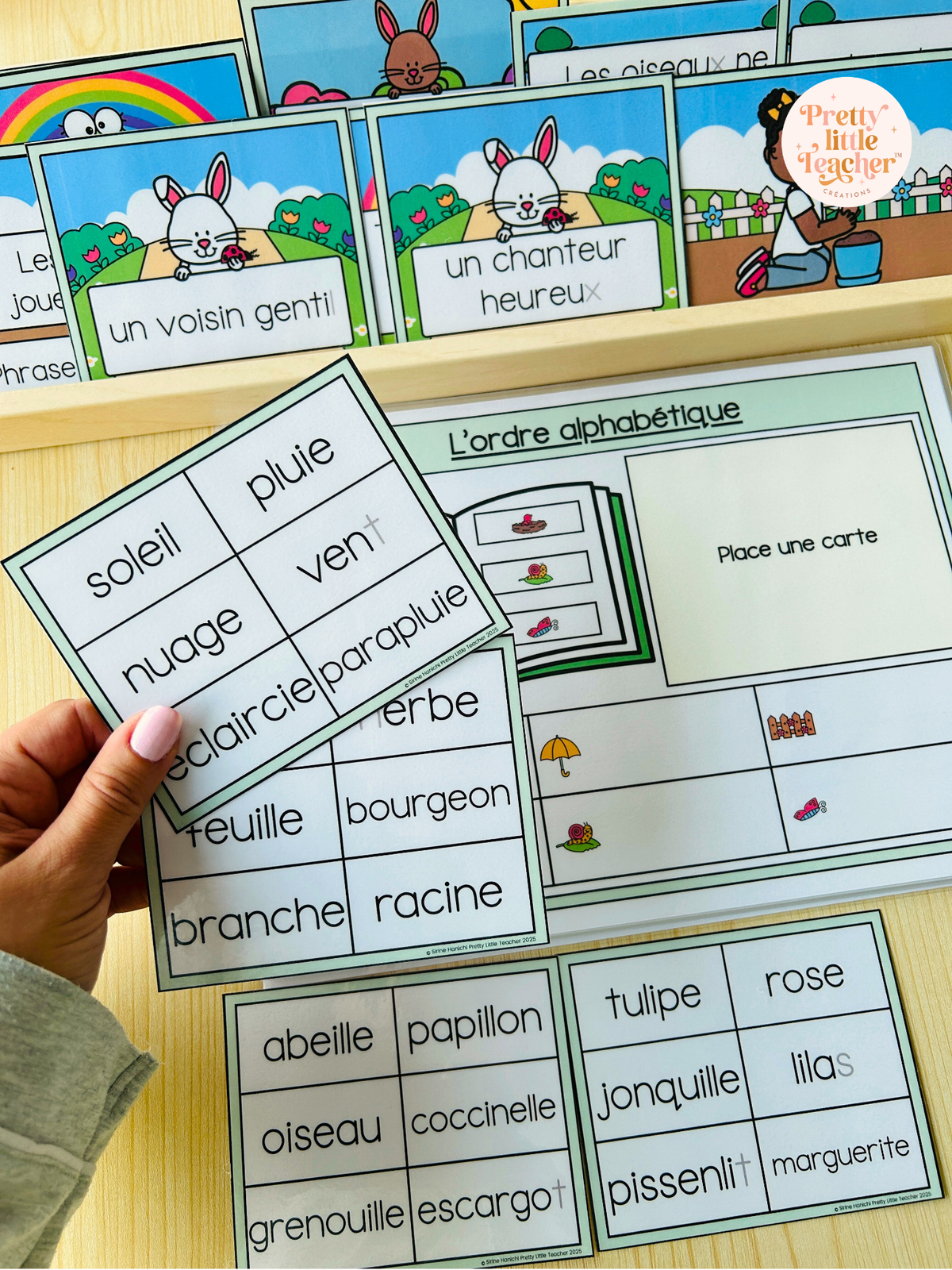Pack 2 Français sur le printemps