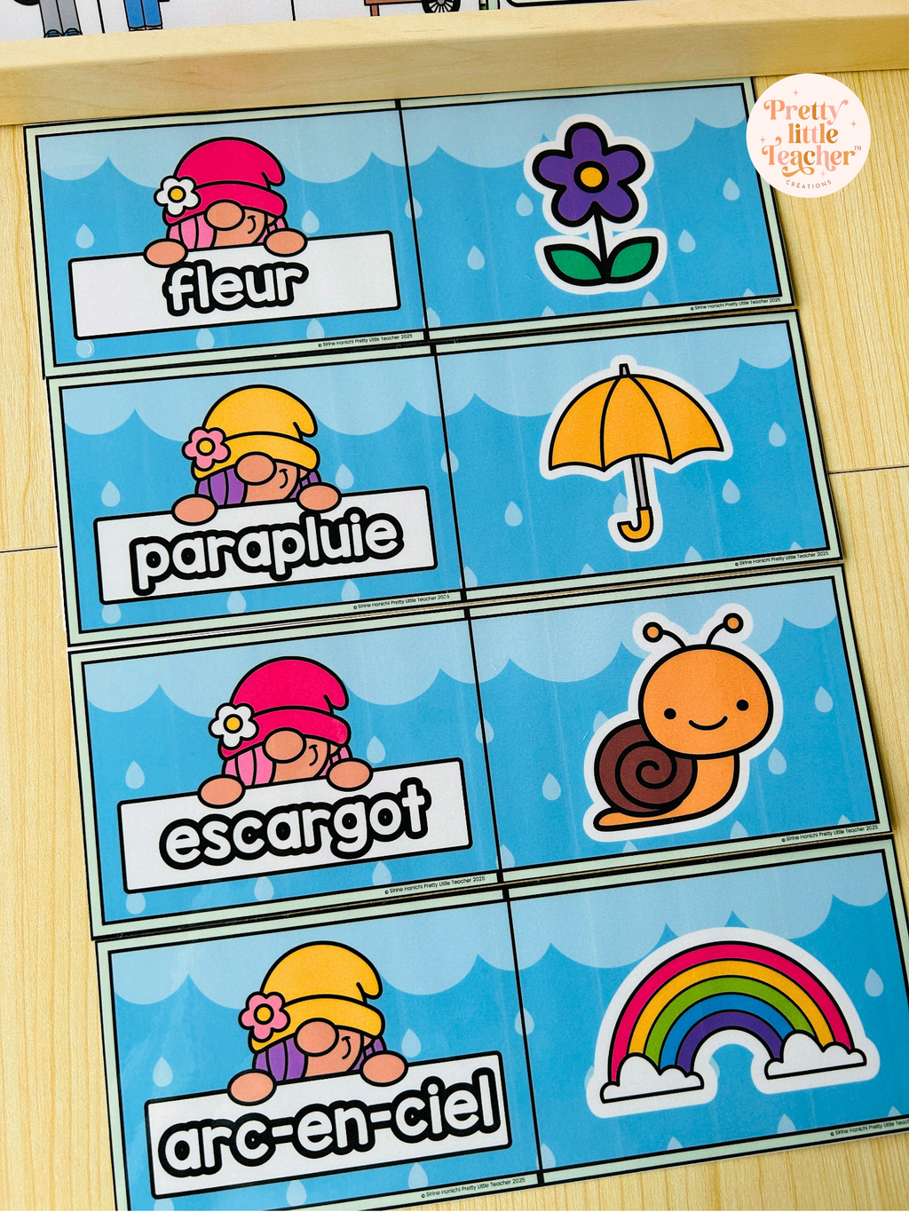 Pack 2 Français sur le printemps