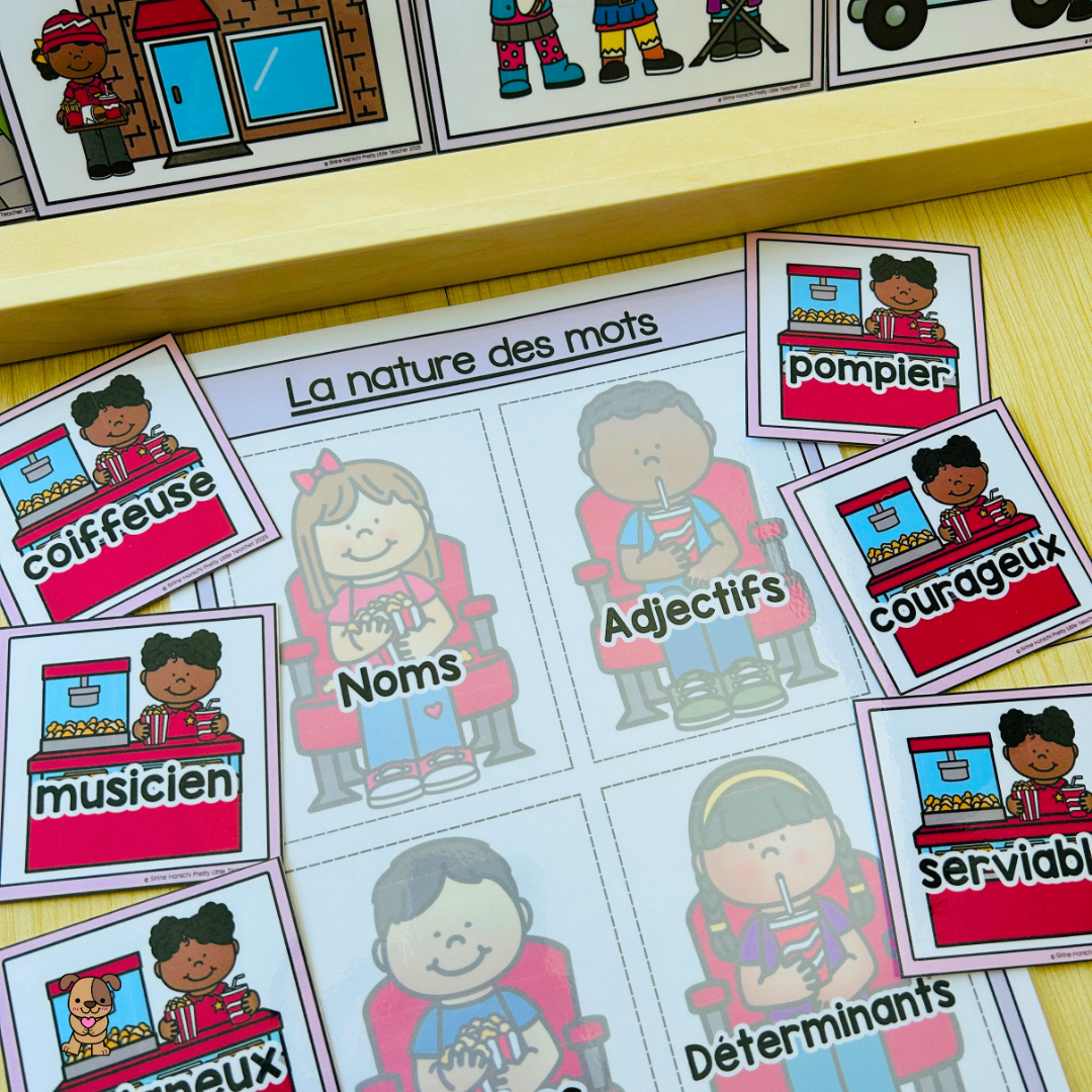 Pack 2 Français sur les métiers