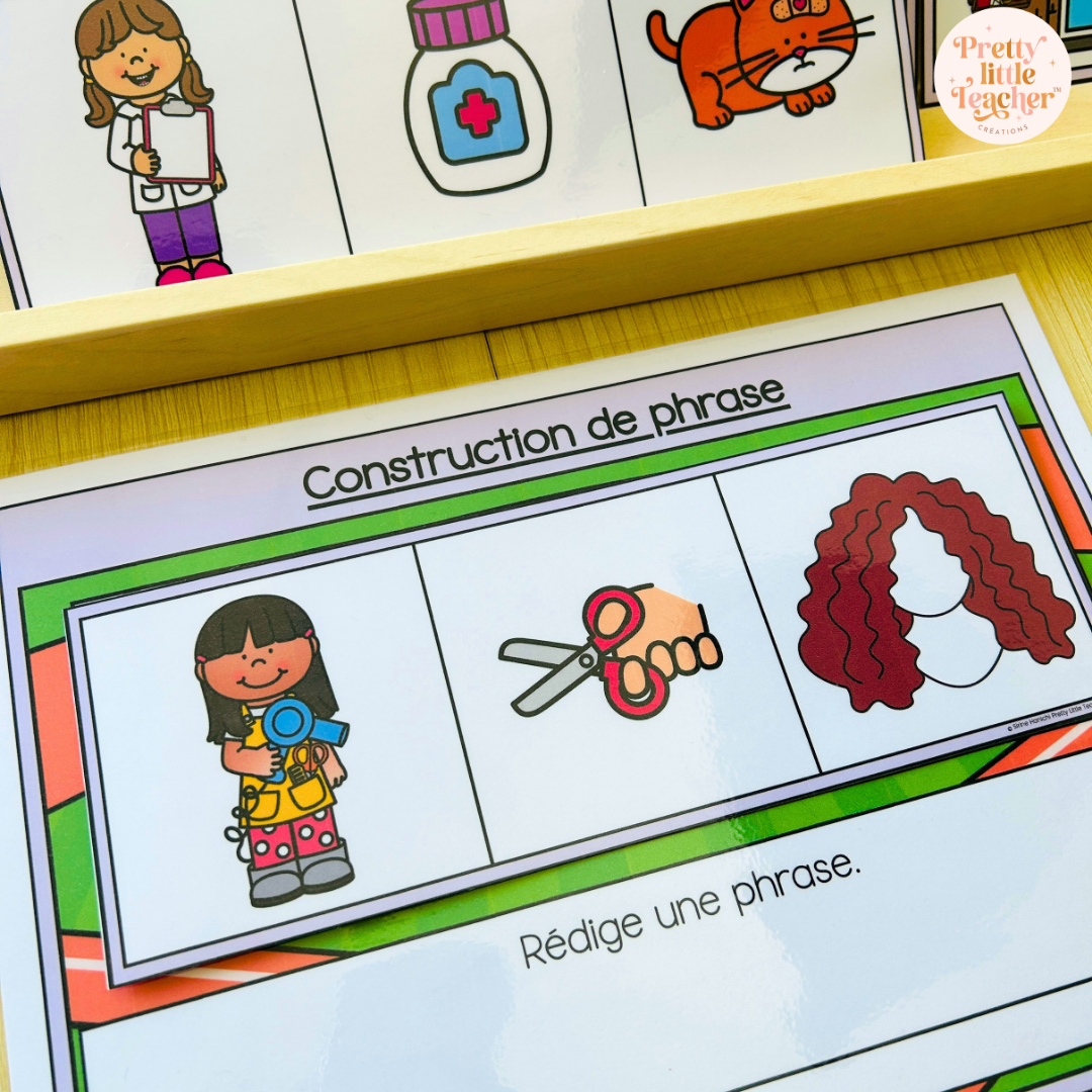 Pack 2 Français sur les métiers