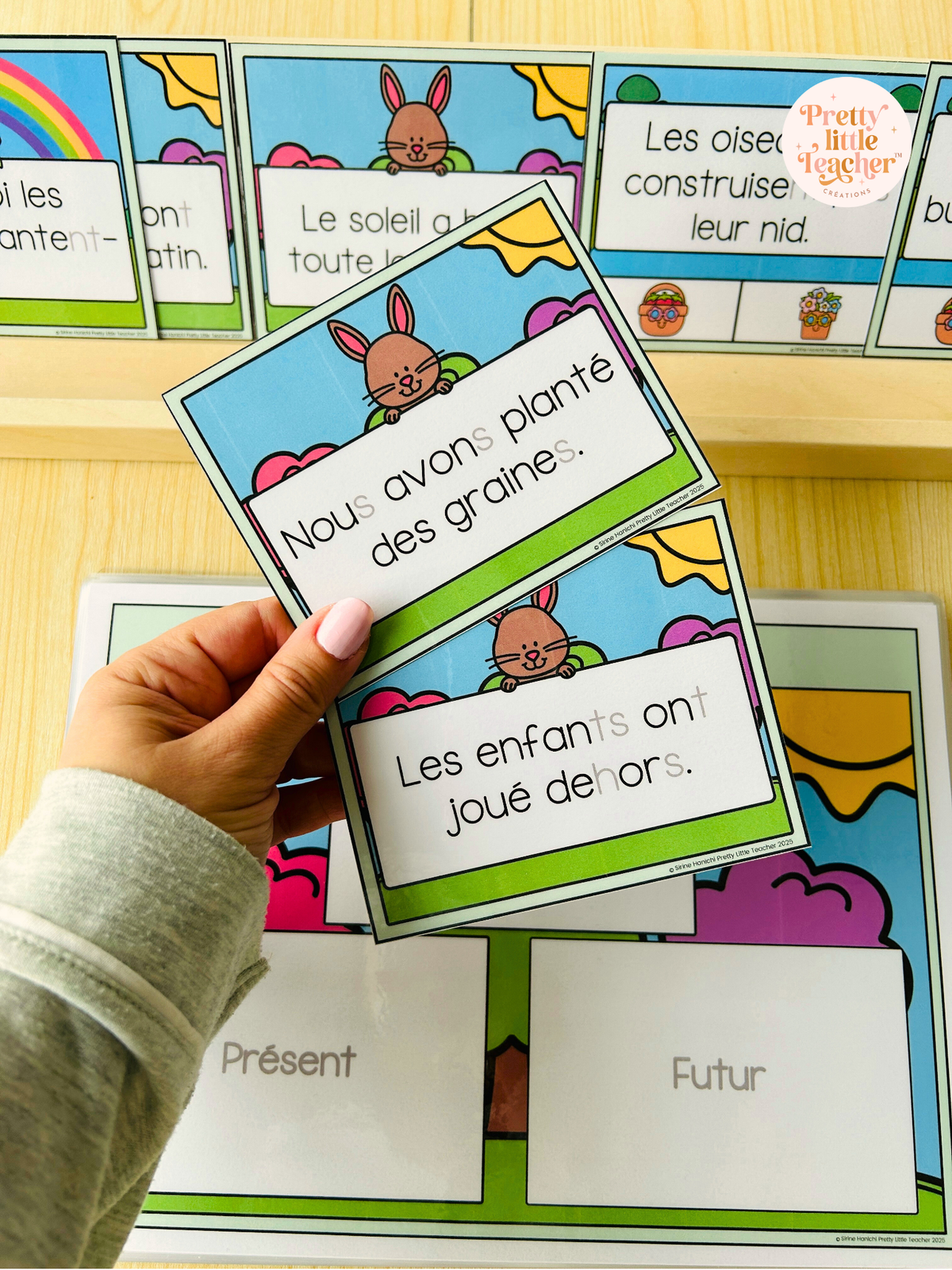 Pack 2 Français sur le printemps