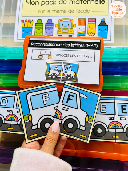 Pack Maternelle sur la rentrée ✏️ : 25 activités à imprimer
