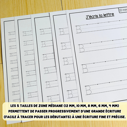 Livrets : j'apprends à écrire progressivement en script
