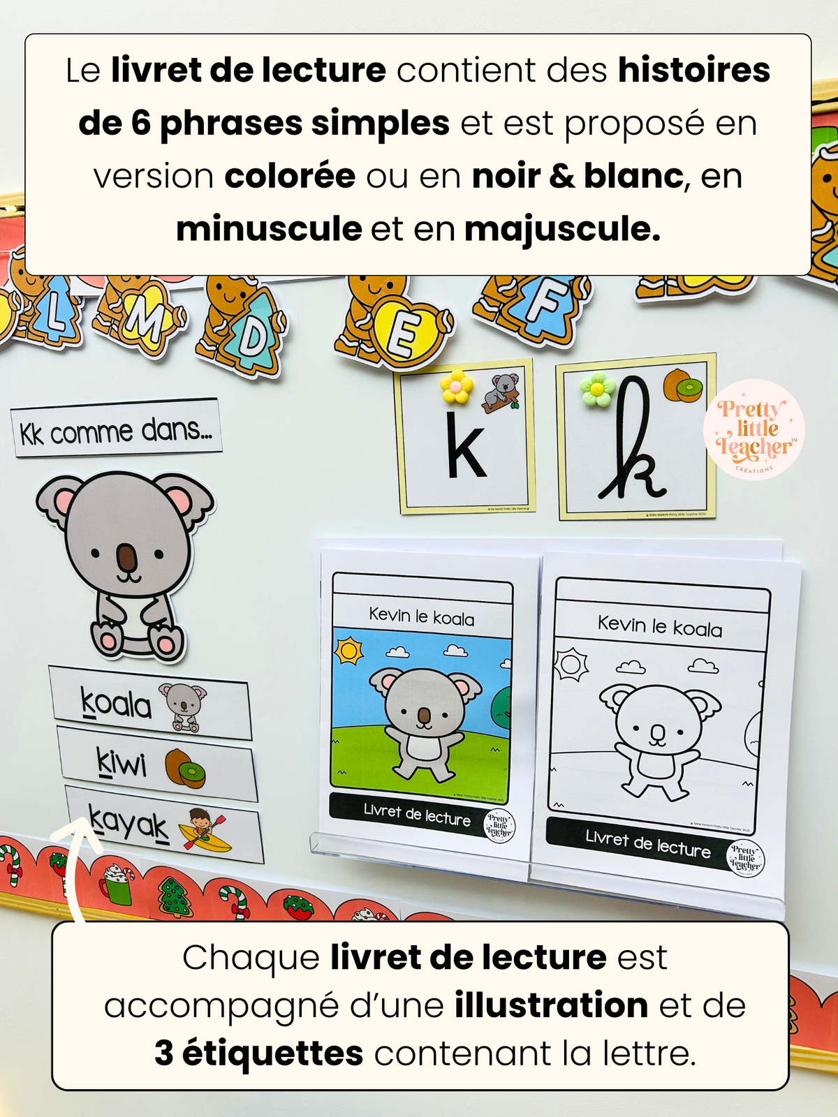 La lettre Kk (lecture + exercices)