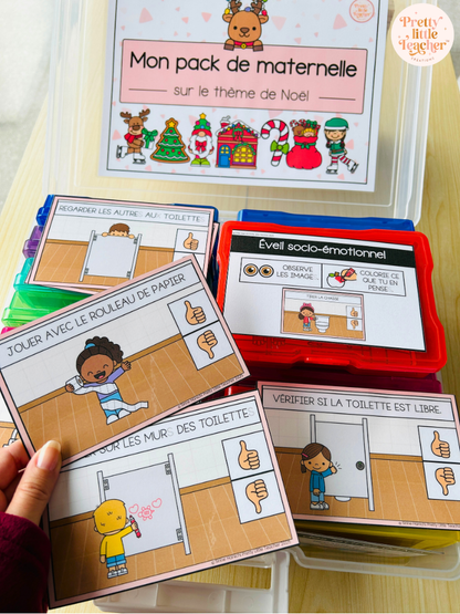 Pack Maternelle sur la fête de Noël