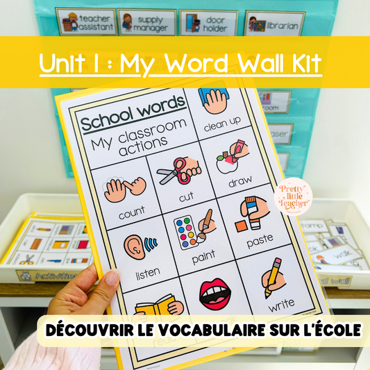 Unit 1 : Word Wall Kit