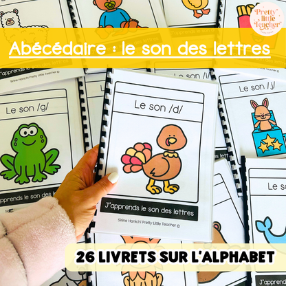 Abécédaire en livrets - Conscience phonologique