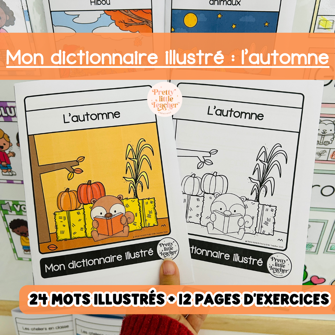 Mon dictionnaire illustré : l'automne