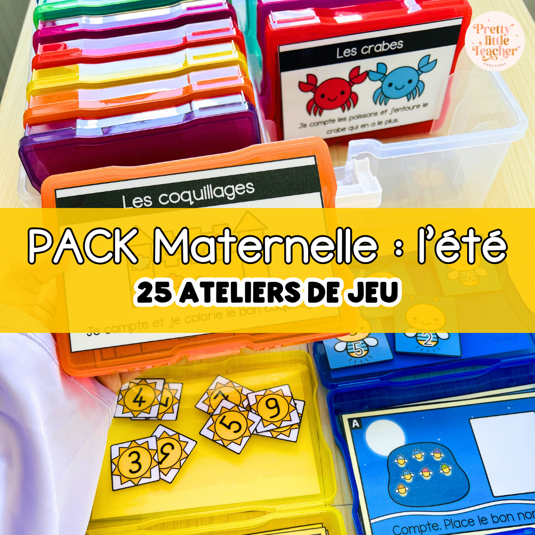 Pack Maternelle sur l'été