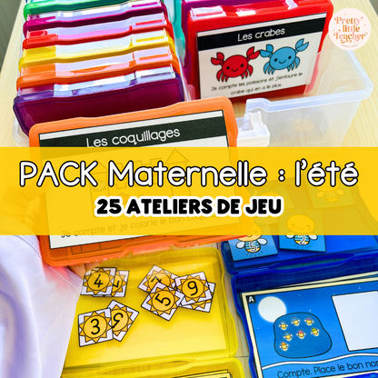 Pack Maternelle sur l'été