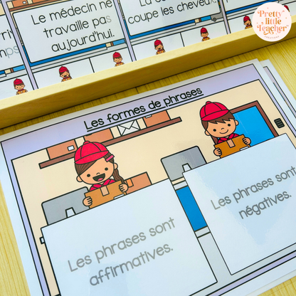 Pack 2 Français sur les métiers