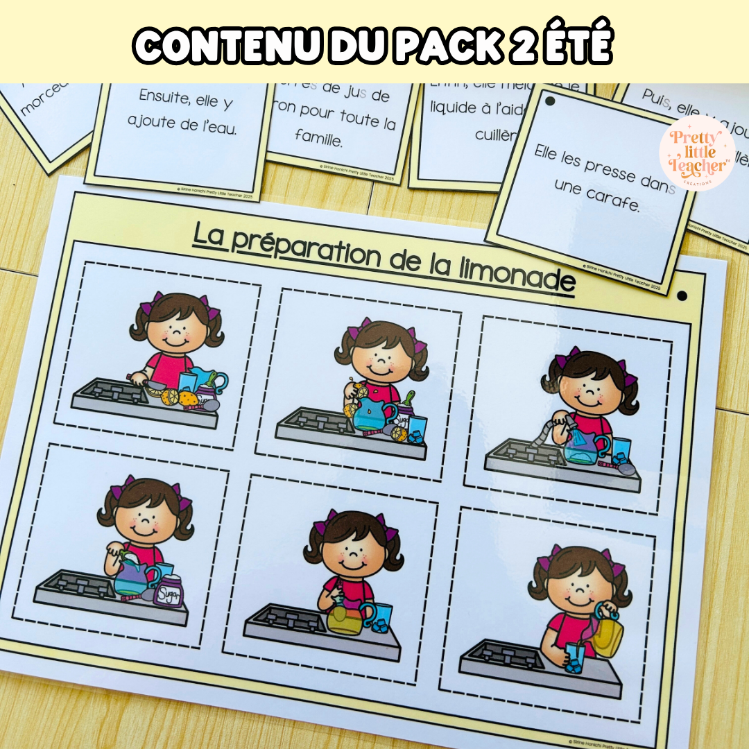 Tous les Packs 2 Français pour toute l'année