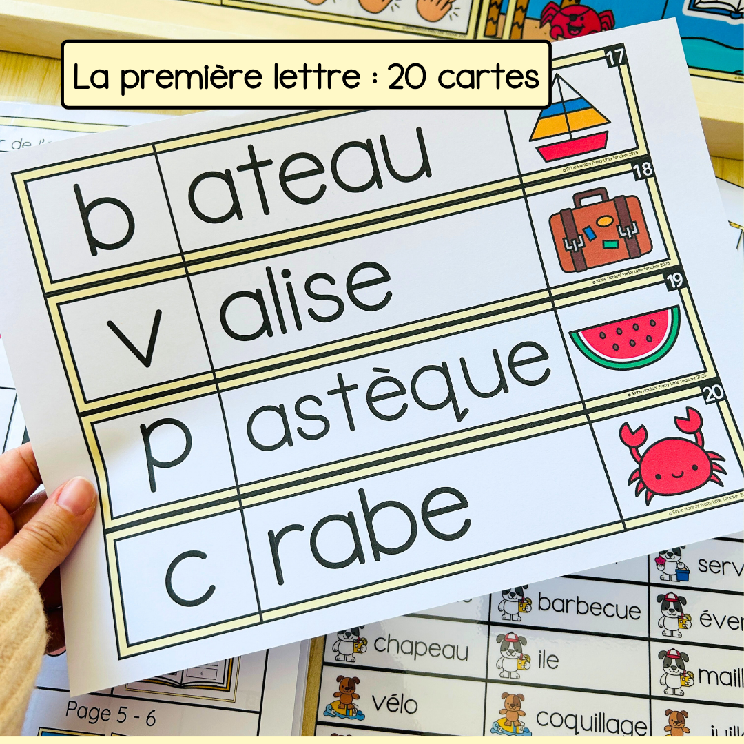 Mini Pack 1 Français sur l'été