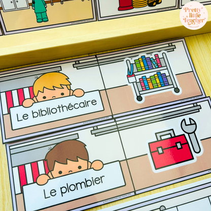 Pack 2 Français sur les métiers