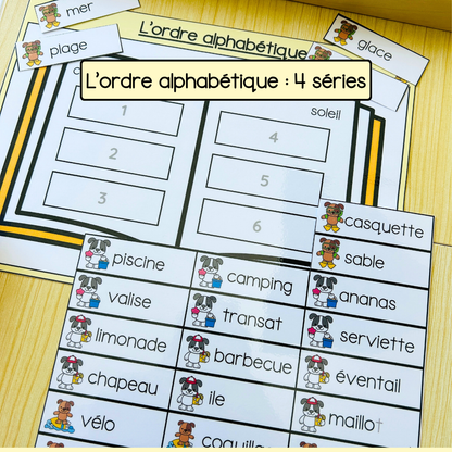 Mini Pack 1 Français sur l'été
