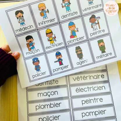 Pack 2 Français sur les métiers