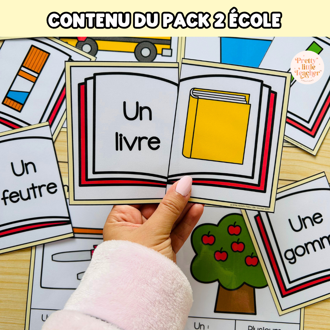Pack 2 Français sur l'école