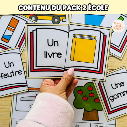 Pack 2 Français sur l'école