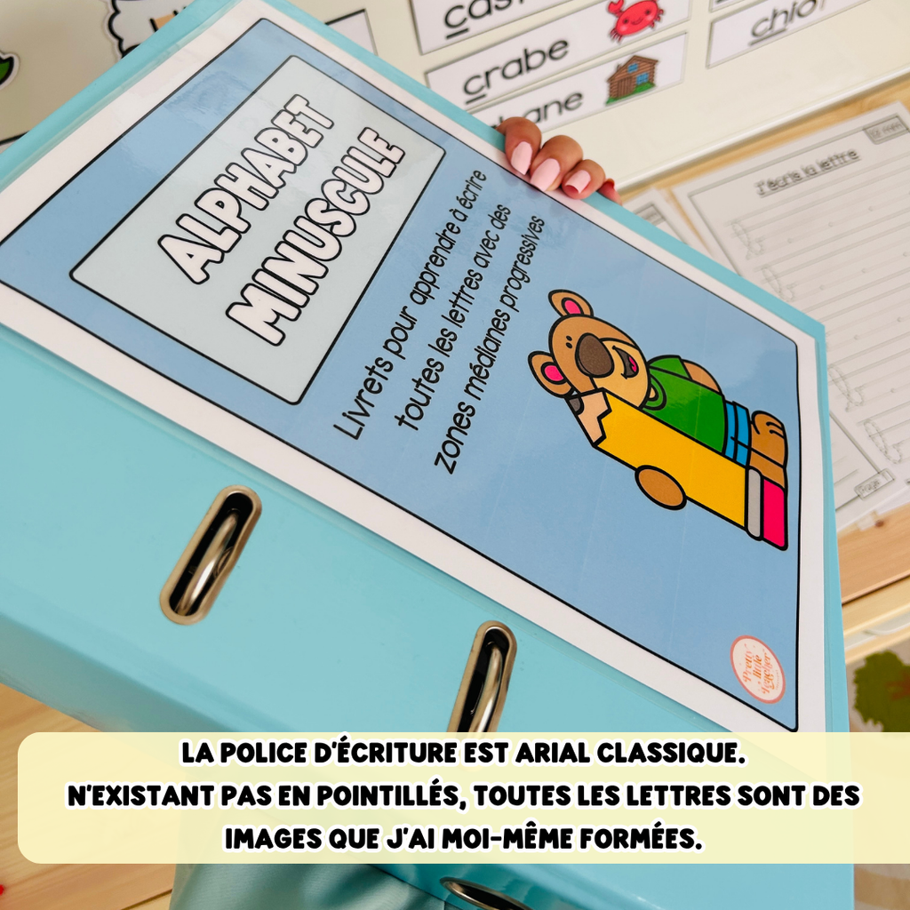 Livrets : j'apprends à écrire progressivement en script