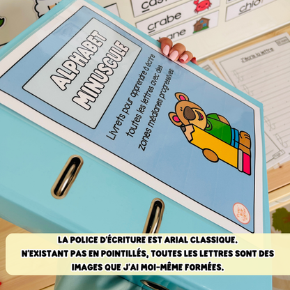 Livrets : j'apprends à écrire progressivement en script